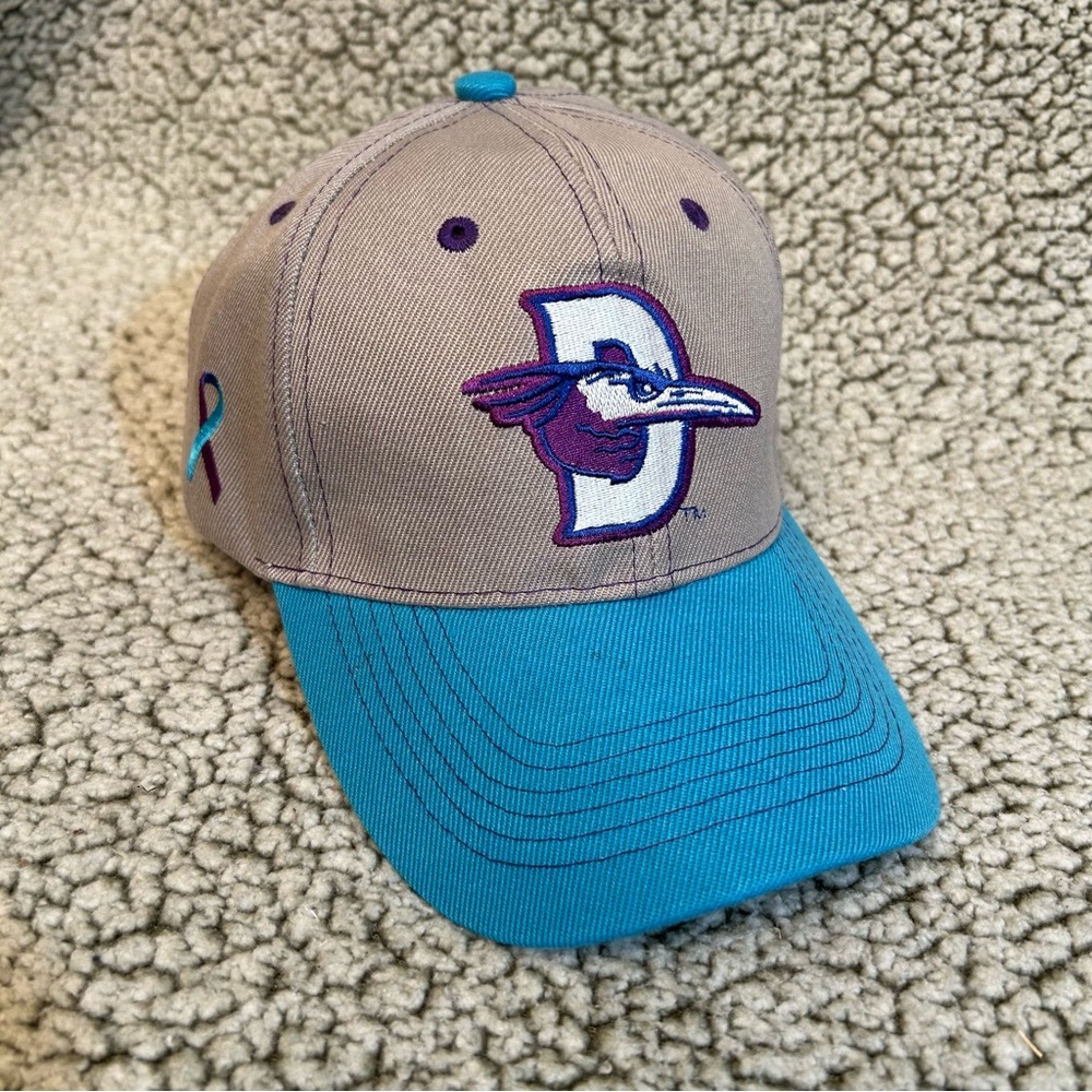 Delmarva Shorebirds Hat MILB Promotional Adventures Suicide Prevention Adjustabl